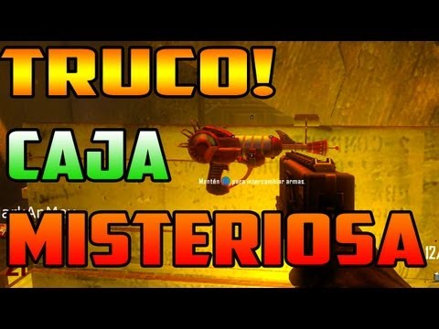 BO2 Zombis: Hacer Que Salga Arma Láser, Metralleta, Changos | Caja Misteriosa