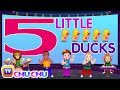 Five Little Ducks - Number Nursery Rhymes Karaoke Songs For Children | ChuChu TV Rock 'n' Roll