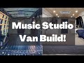 Chevy express camper with music studio full build