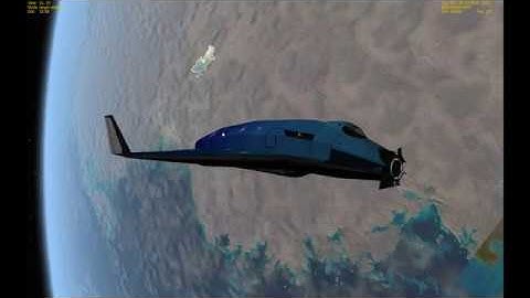 Delta Glider IV Tutorial 7- Mastering Manual Atmospheric Re-entry