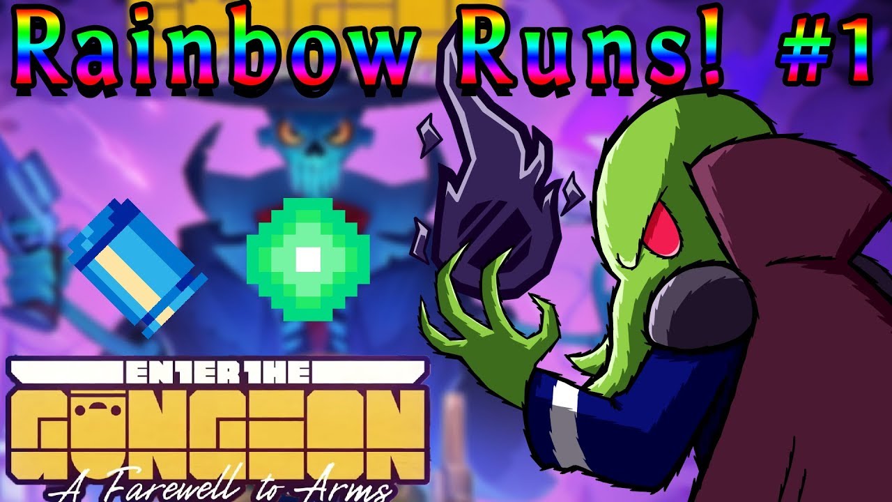 Enter the Gungeon A Farewell to Arms Rainbow Mode! Episode 1 YouTube