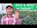 Raw Apple Cider Vinegar & Miso in Salad Dressings? & More Raw Vegan Q&A