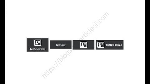 Create QML Button With icon and Without icons