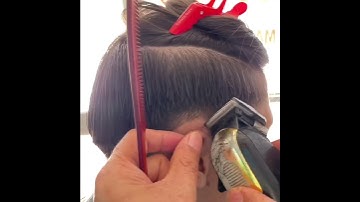 2 Mái Đẹp , Cách Hớt Kiểu Tóc 2 Tầng Middle Part NTN | Haircut Tutorial | VULEE .