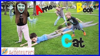 ABC Alphabet Freeze Tag Outdoor Activities And Games For Kids! Playground Wars / That YouTub3 Family screenshot 3