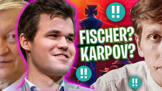 Krikor se surpreende com as habilidades de Magnus Carlsen. 