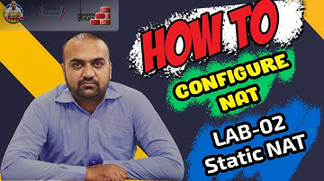 How to Configure Static NAT in Urdu or Hindi
