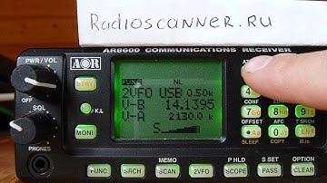 AOR AR8600 MK2 14 MHz