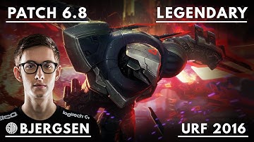 60. TSM Bjergsen URF 2016 - ZED vs Zed - Mid - April 22nd, 2016 - Season 6 - Patch 6.8