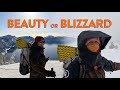 Three days ski-backpacking in a blizzard