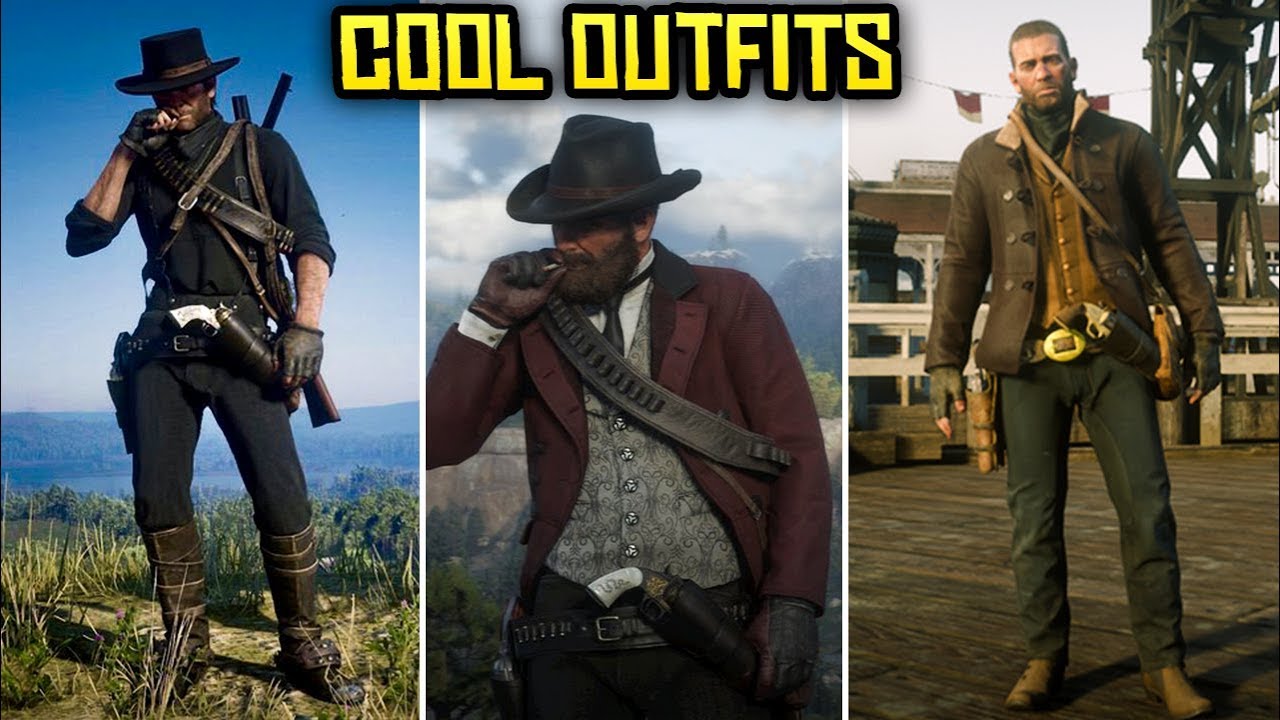 se craft skjorte Red Dead Redemption 2 - COOL OUTFITS #2 (Niko Bellic, Black Rider, Woody  from Toy Story & More) - YouTube