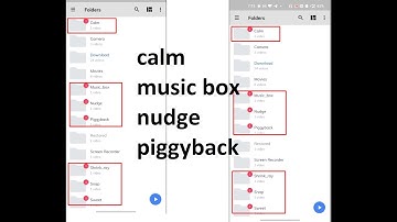 Mx Player calm music box nudge piggyback | mx player audio file solution | com.google.android.gm