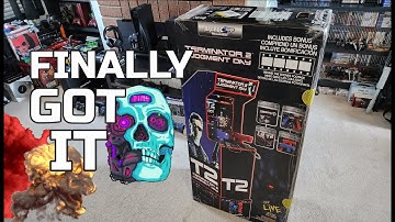 ARCADE 1UP T2 JUDGEMENT DAY UNBOXING & GAMEPLAY
