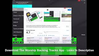 Video thumbnail of "Lord I Lift Your Name On High (Joseph Spencer) Worship Backing Tracks App Preview"