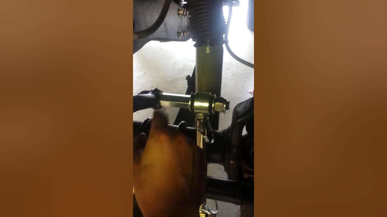Jeep CJ7 Narrow Track Sway bar modification YouTube
