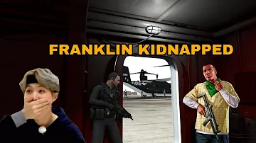 Franklin got kidnapped by a gang 🥵 Can i get him back ?? 😎 #trending #gtav #sasugamer