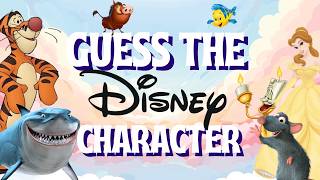 Guess The Disney Character  Including Pixar Animation Quiz 50 Questions