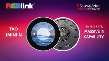 RGBlink TAO 1mini-N 4K: Multi-Platform Streaming, Low Latency & Stunning Quality