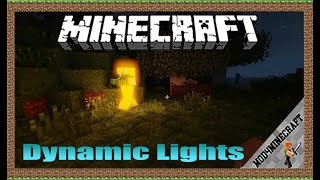 Dynamic Lights Mod 1.17.1/1.12.2/1.7.10 & Tutorial Downloading And Installing For Minecraft