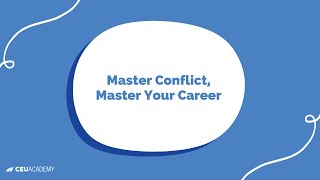 Developing Effective Conflict Resolution Skills - Dr. Jim Collins