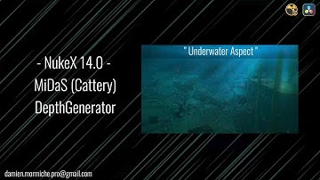 Underwater aspect | Depth generator - Cattery MiDaS