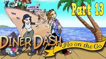 Diner Dash 3: Flo on the Go Playthrough - Story Mode Levels 3.9-3.10 part 13