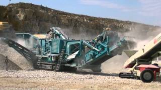 TC 421R Tracked Radial Stockpiling from Mobile Crusher