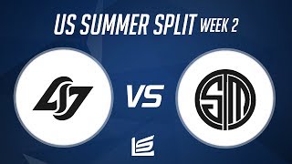 NA LCS 2014 Summer Split W2D1: Counter Logic Gaming vs Team Solomid Highlights