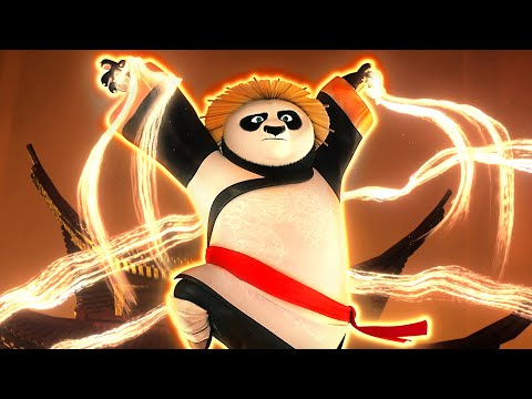 По становится настоящим воином-драконом | Финальная битва | Кунг-фу Панда 3 | отрывок 🔥 4K