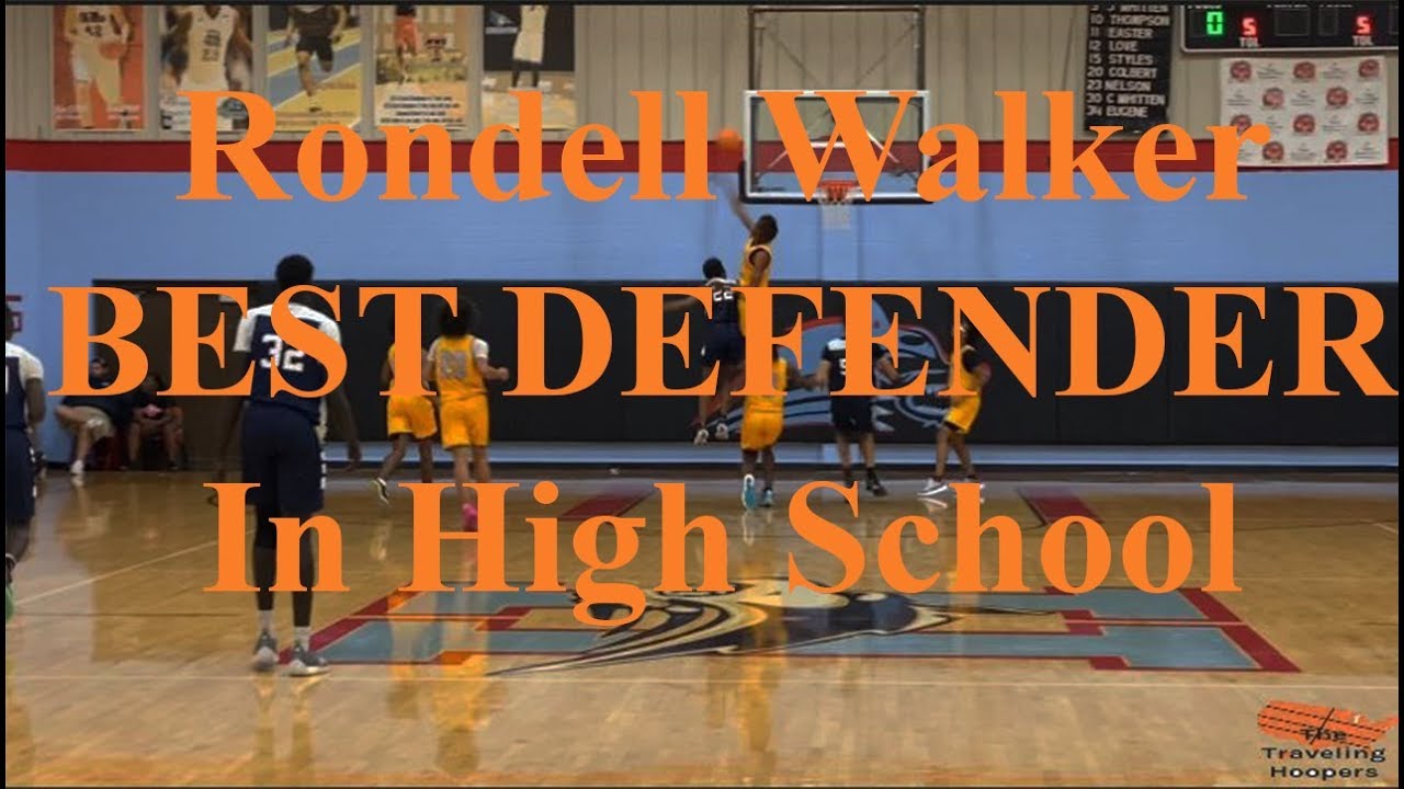 Oklahoma State Commit Rondel Walker is The Best Defender in High School!