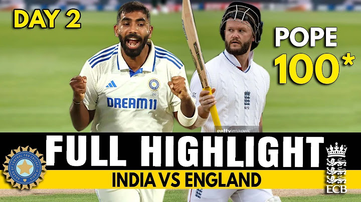 ENGLAND VS INDIA | 1ST TEST MATCH DAY 1 | FULL HIGHLIGHTS | ENG Vs IND