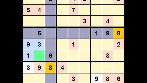 How to Solve Globe and Mail Sudoku Five Star August 22, 2021