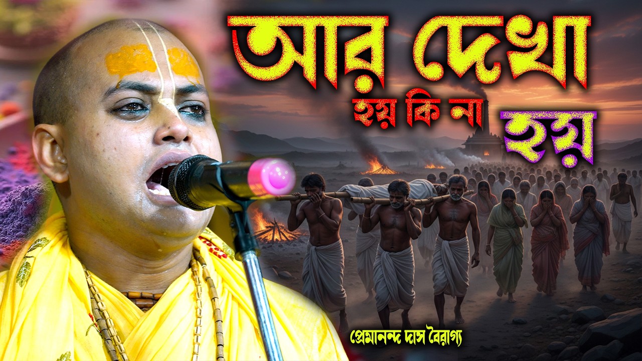 আর দেখা হয় কি না হয় // প্রেমানন্দ দাস বৈরাগ্য // Premanondo das boiraggo // এ মানব জনম বৃথা
