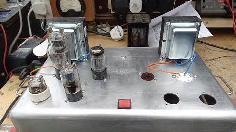 Class AB2 2C34 Triode PP Amplifier - Part 1
