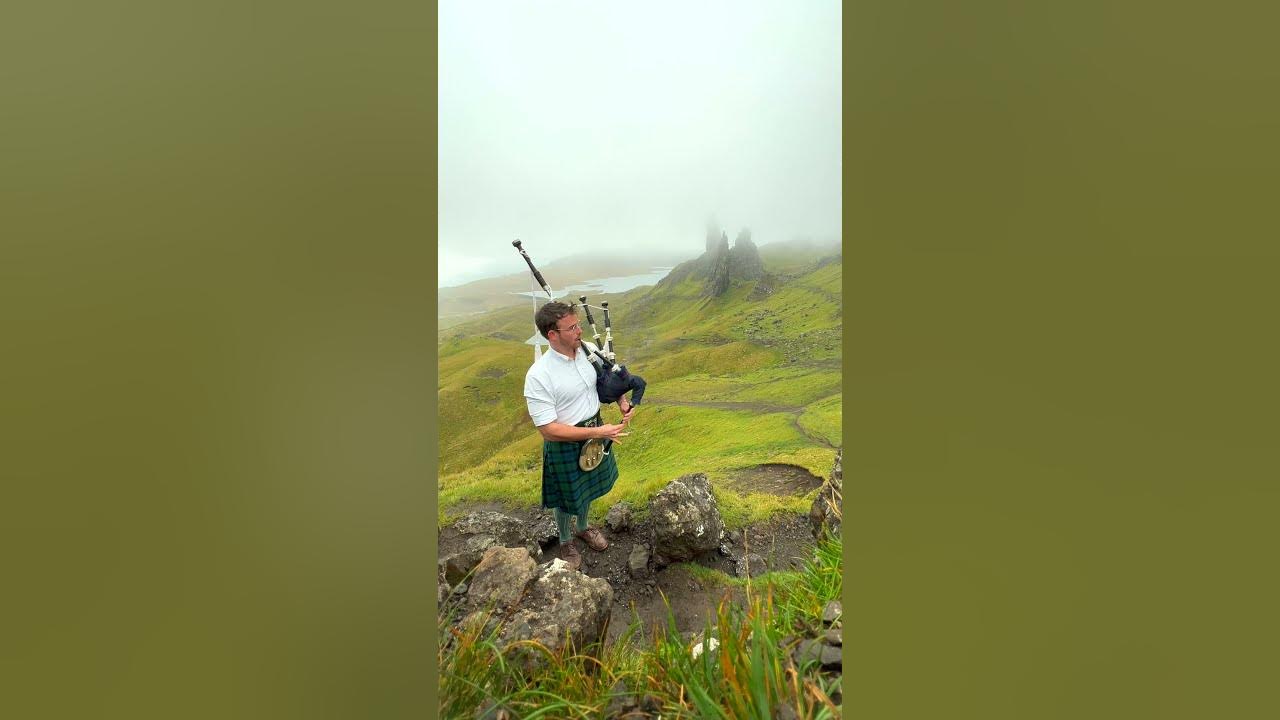 Skye Boat Song at The Storr #kiltedadventures