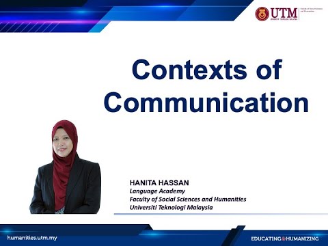 Contexts of Communication