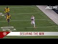 Clemson's Gideon Davidson Calls Game With Long Touchdown