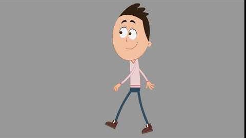 walk cycle in flash,flash tutorial ,flash animation , walk step ,side walk ,walk tutorial,char walk