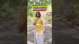 Pronunciation vs Enunciation vs Articulation | Let’s understand the difference😊