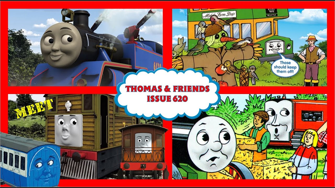 Big Belle / Terence & Trevor / Steam on Stamps / Pecking Order - Thomas & Friends Magazine 818