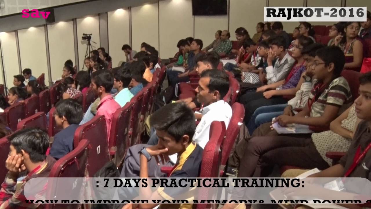 Demo After Dharmesh Pithva's Memory Training By Brijraj Popat Rajkot 2016