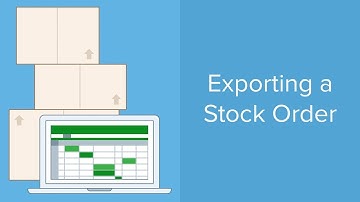 Exporting a Stock Order in Vend | Vend U