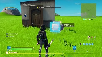 How to make a locked door in fortnite creative TUTORIAL