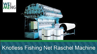Raschel Knitting Machines Youtube