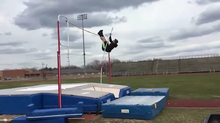Colton Munger Pole Vaulter 2019 Toledo Rogers Mont...
