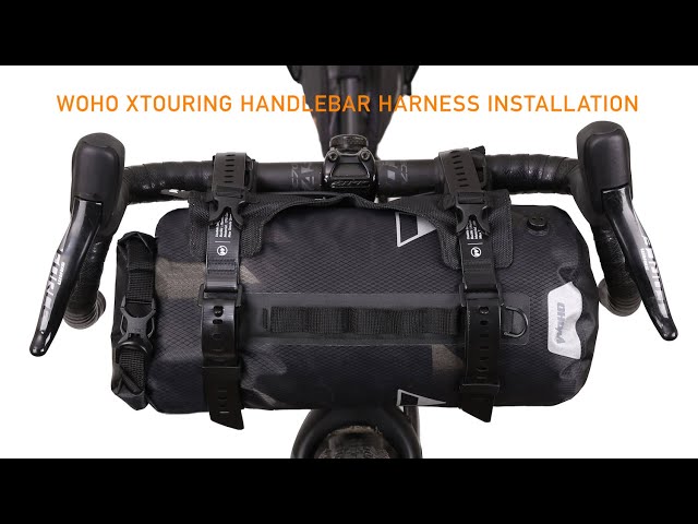 WOHO XTOURING Handlebar Harness Installation | 沃荷單車 | 龍頭包托架安裝影片 - YouTube