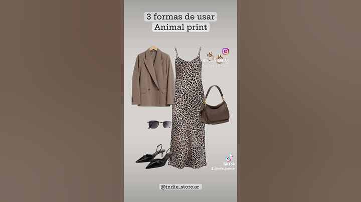 El animal print llegó para quedarse! 🐆🌐 www.indiestore.com.ar #AnimalPrint #Moda #Tendencia #parati