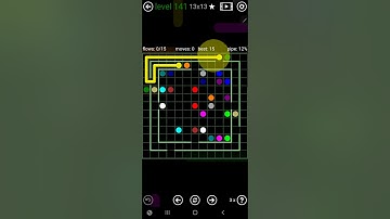 How To Solve Flow Free Courtyard Spin Level 141 13x13 Hard Board Walk Through Solution Walkthrough