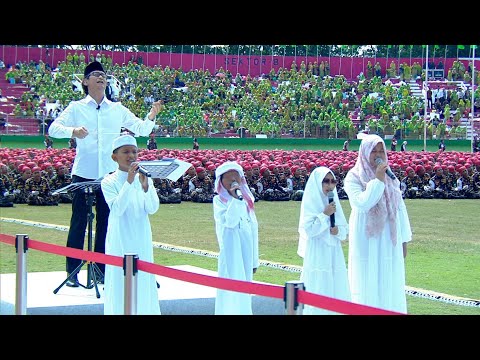 Orchestra Shalawat Asyghil di Puncak Satu Abad NU