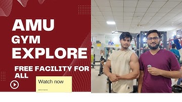Aligarh-Muslim-University-ka-Gym-khana-kaisa-hain...#amulife #amuuniversity #gym #gymlife ...